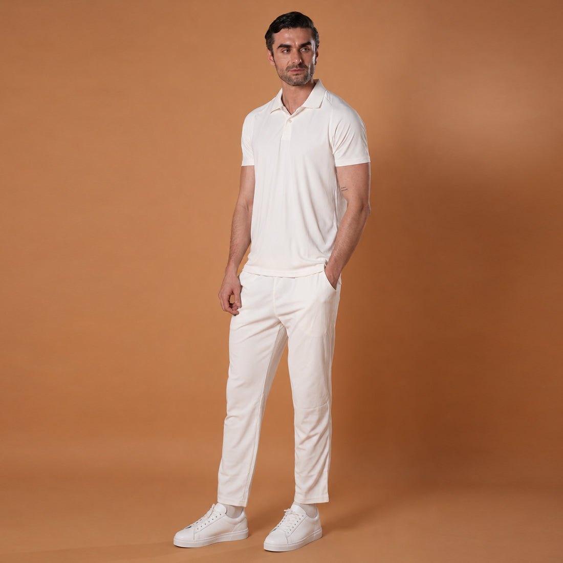 Cricket White Test T Shirt Half Sleeve - SR