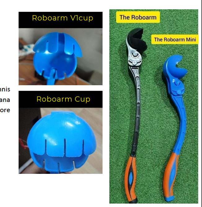 Leverage Mini RoboArm Ball Thrower - catalog photo 1