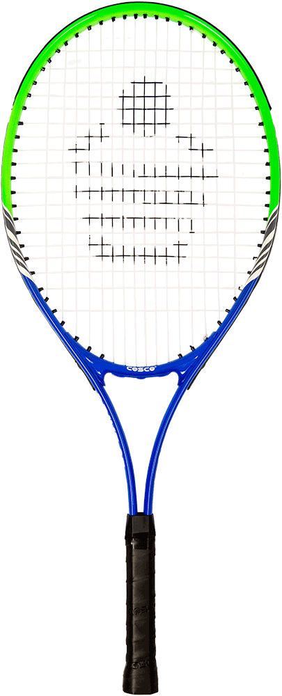 Cosco Drive 27 Tennis Racquet - Orange & Green Senior, FULL - Cosco Tennis Equipment