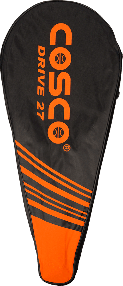 Cosco Drive 27 Tennis Racquet - Orange & Green Senior, FULL - Cosco Tennis Equipment
