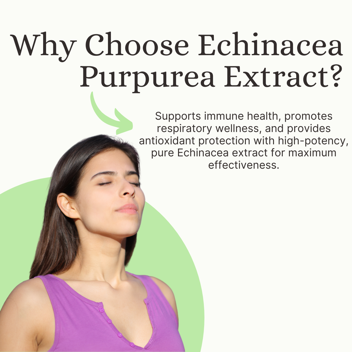 Echinacea Extract Capsules 120 Count | Immune Boost & Antioxidant Support