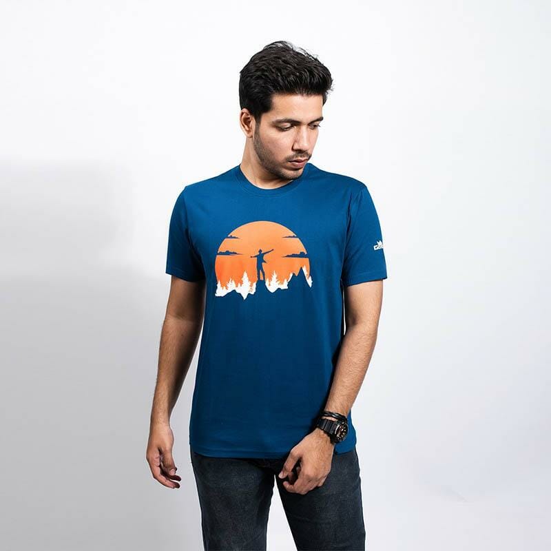 Eureka Men's Blue Tshirt - Gods Exclusive Collection