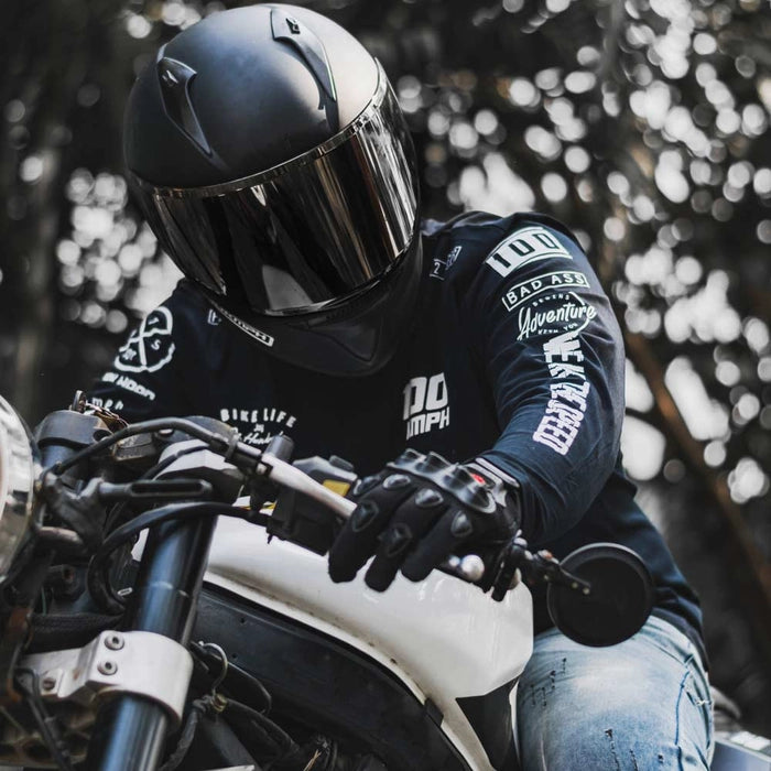 Patches Full Sleeve | T-Shirt | Black