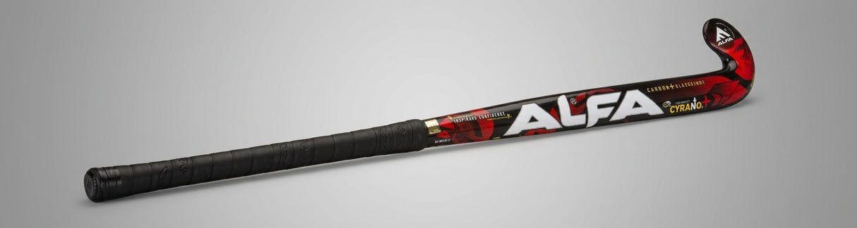 Alfa Cyrano Lefty (Paint Finish) Wooden Hockey Stick - lifestyle