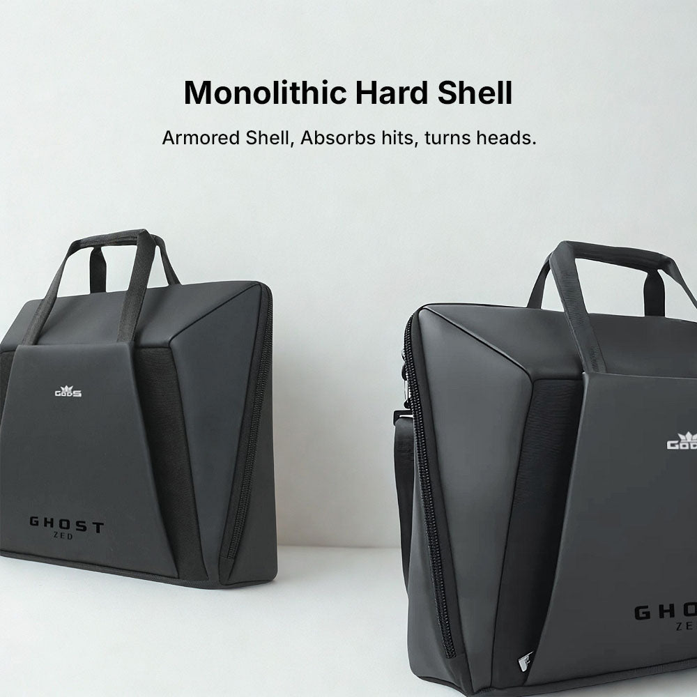 Ghost ZED Business Laptop Messenger Bag | Fits 15.6” Laptop | Office, Work & Travel Companion