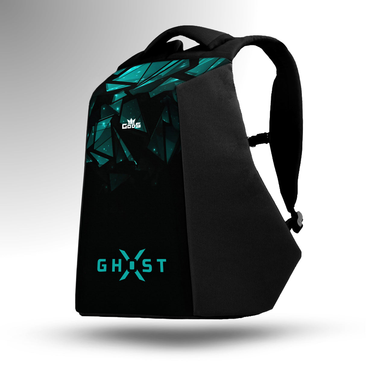 Ghost X Glass : Hard Shell Anti-Theft 25 Liters laptop Backpack with Water-Resistant Fabric