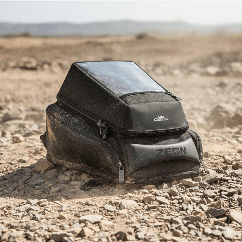 Gods Zeon R1 - Magnetic motorcycle Tank Bag (compatible with all bikes)