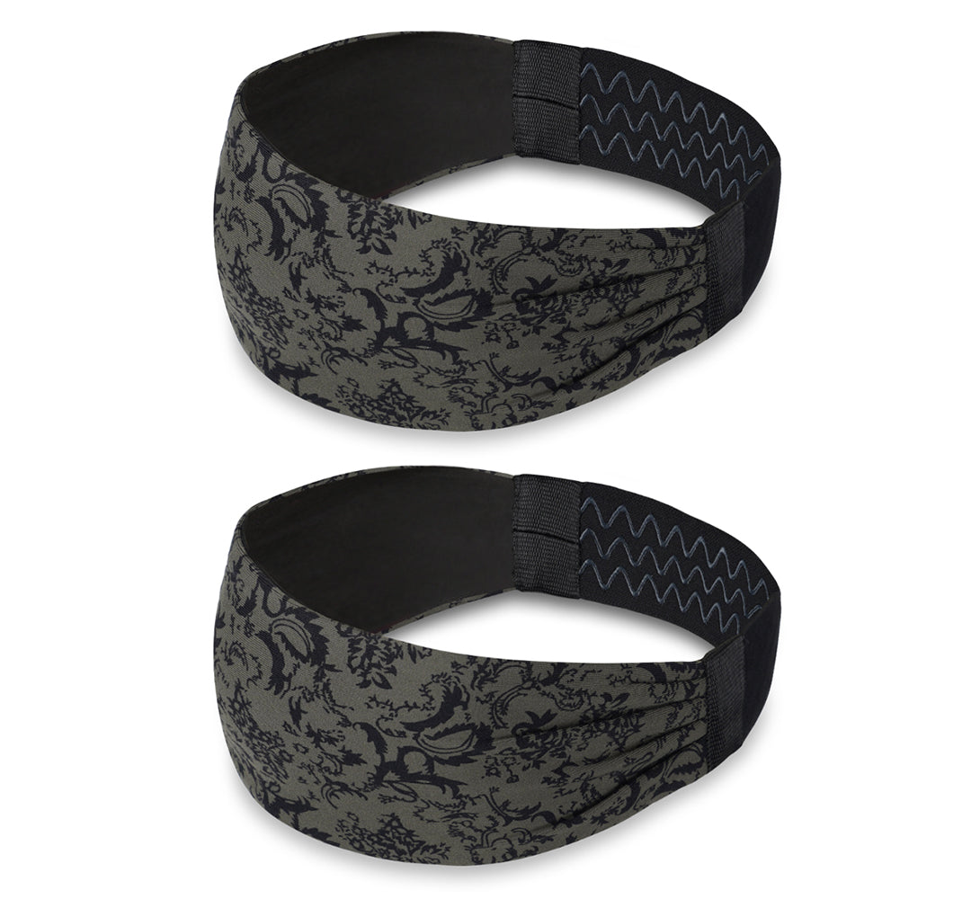 Sports Headband For Men and Women (Juniper Green Pattern)