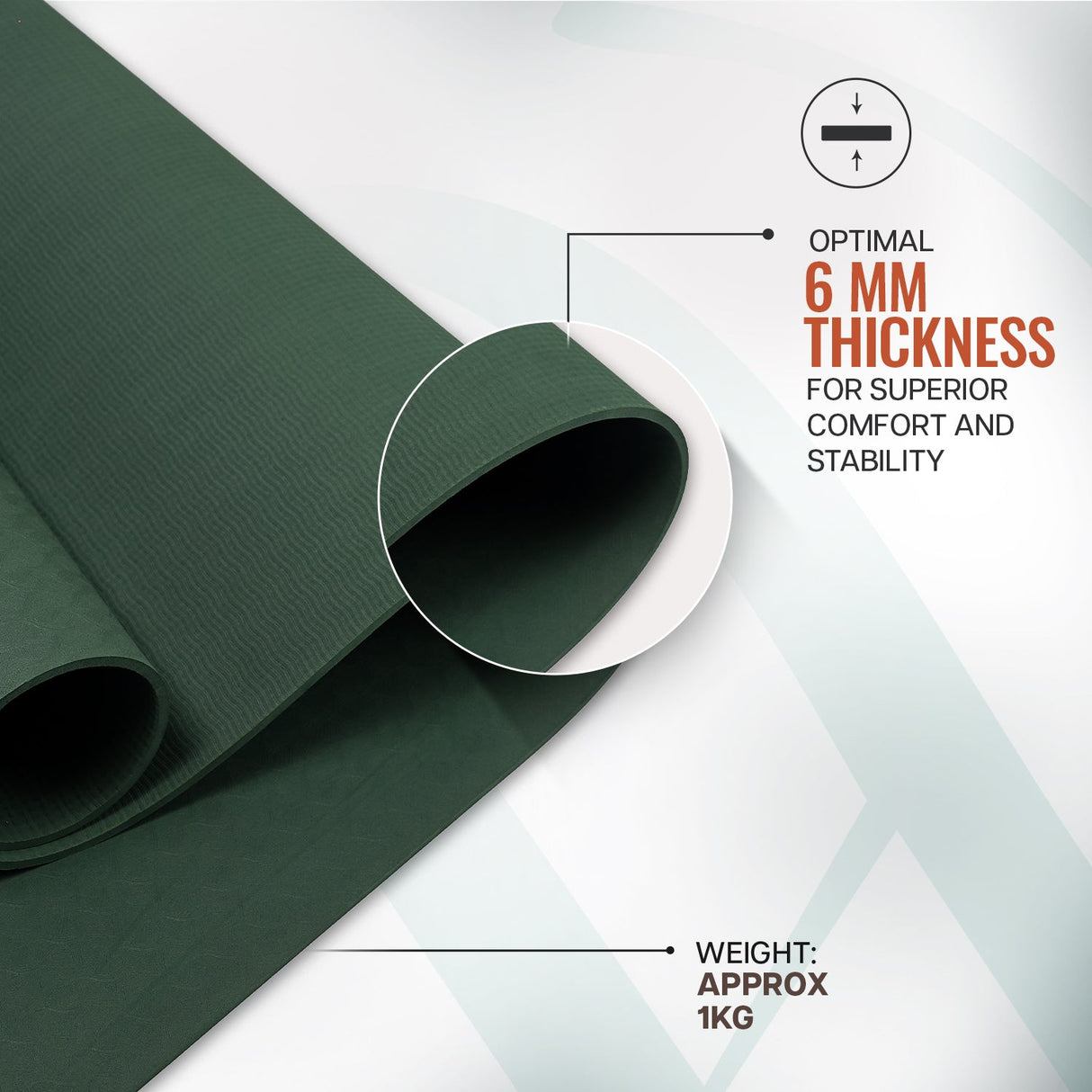 Grande XL TPE Yoga Mat - 6mm