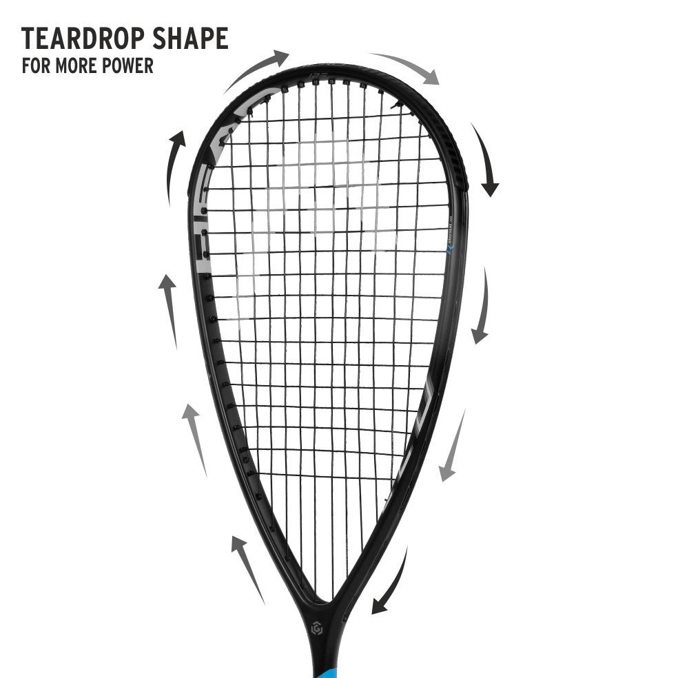 Head Graphene 360 Speed 125 Squash Racquet