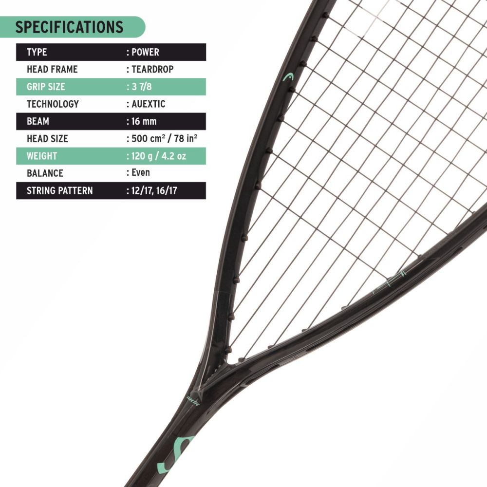 Head Speed 120 SB 2023 Squash Racquet