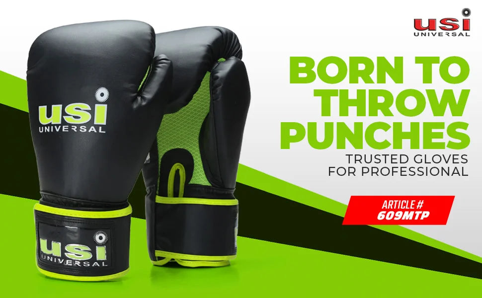 USI Universal MUAY Thai Gloves - 609MTP | Kibi Sports