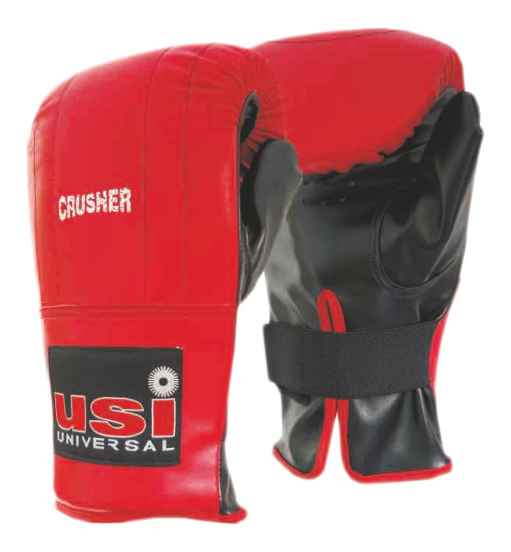 Crusher Bag Gloves Red-Black (Reliance/Crusher Series) - 617EPU USI | Kibi Sports USI