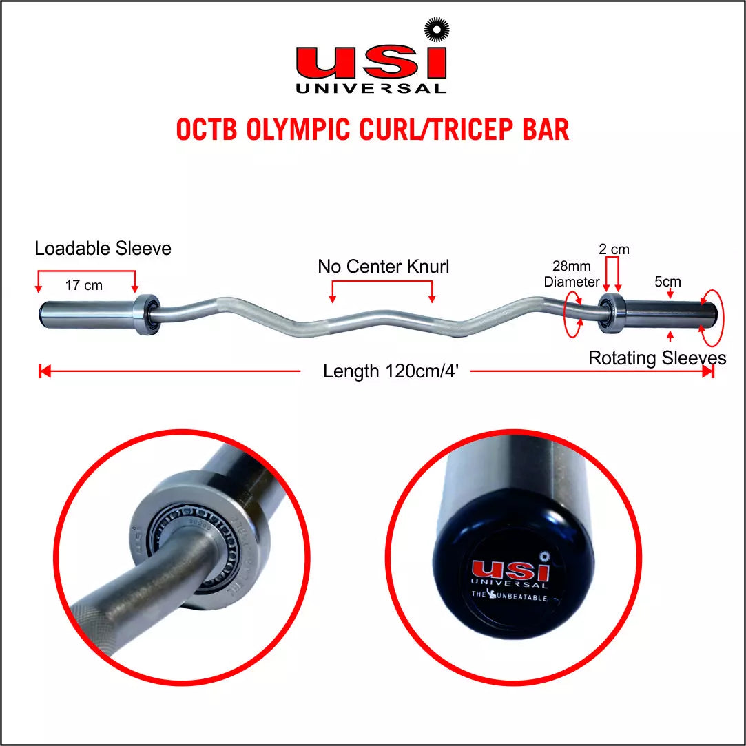 USI OCTB OLYMPIC CURL/TRICEP BAR