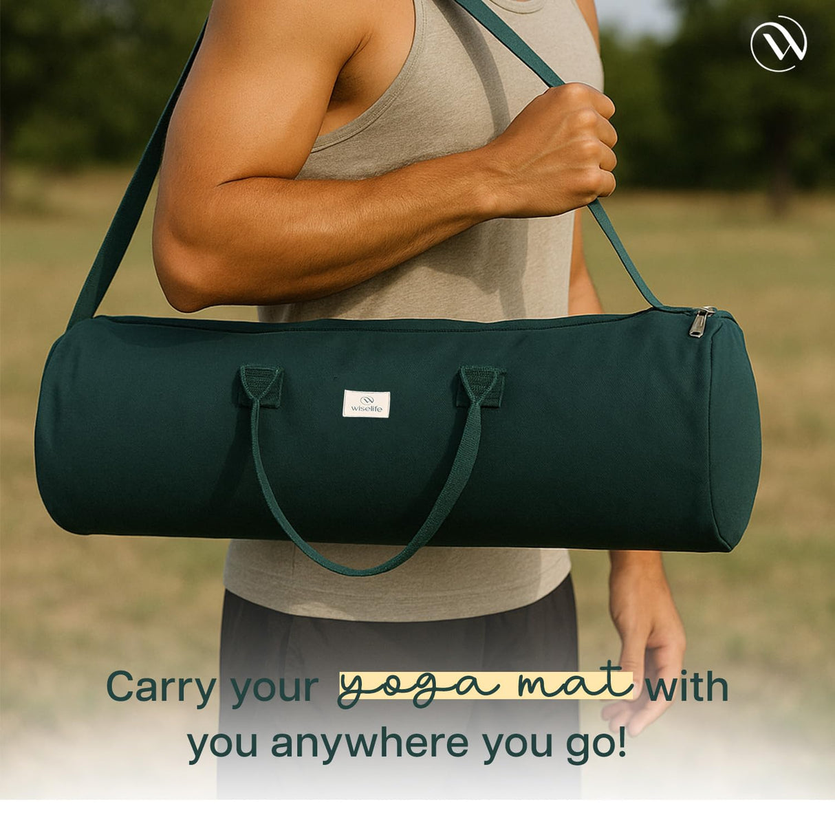 Yoga Mat Duffle Bag (Up to 10mm Mat)