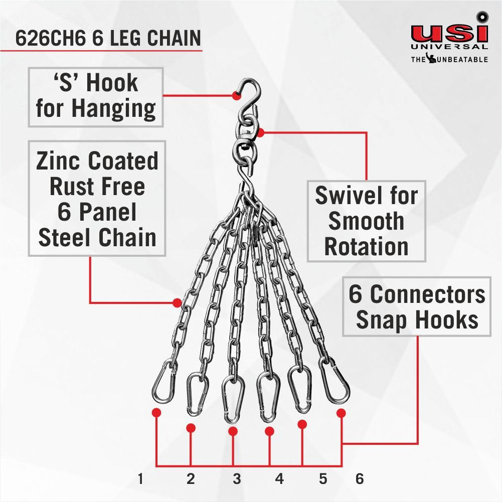6 Leg Chain - 626CH6 USI | Kibi Sports USI