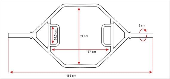USI DLB Dead Lift Trap Bar