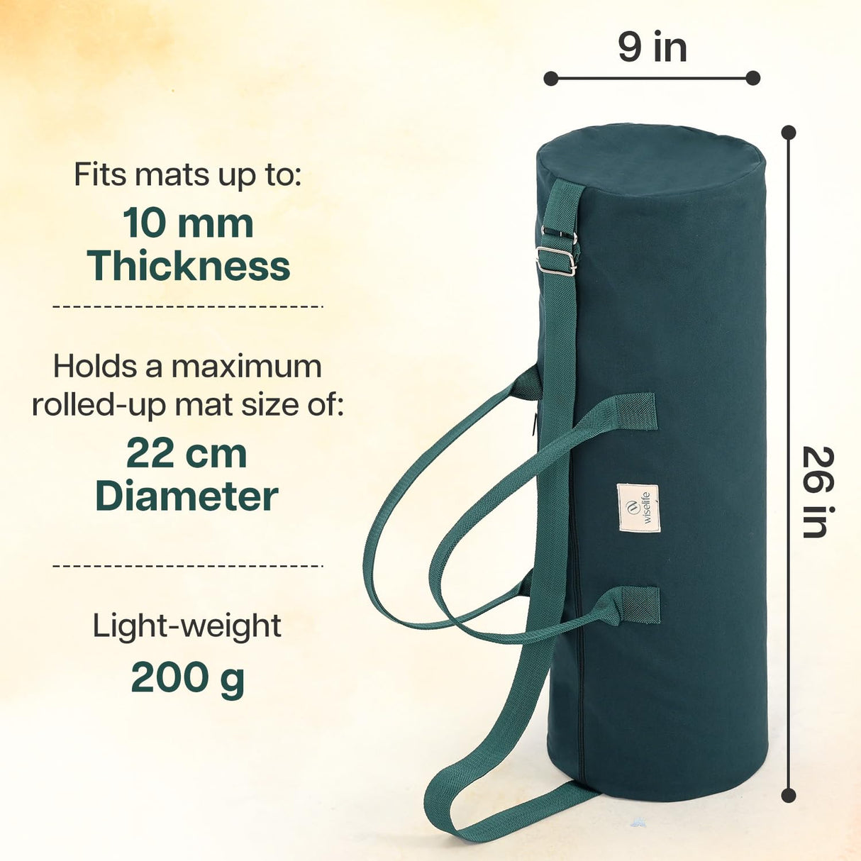 Yoga Mat Duffle Bag (Up to 10mm Mat)