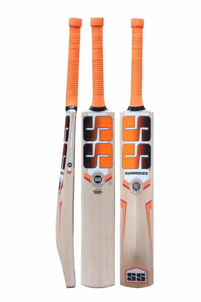 SS Ravindra Jadeja Player Kashmir Willow Cricket Bat | KIBI SPORTS