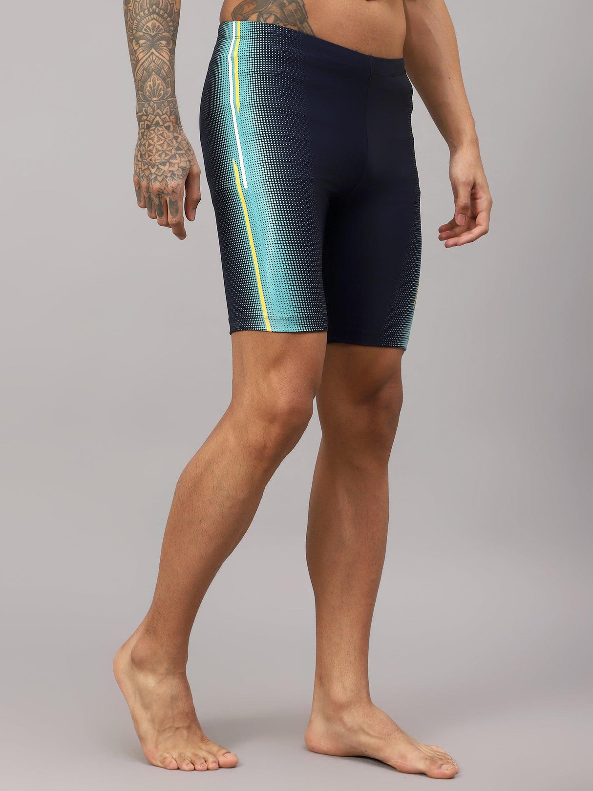 Vector X ALLIGATOR-001 Men Printed Compression Lycra Shorts