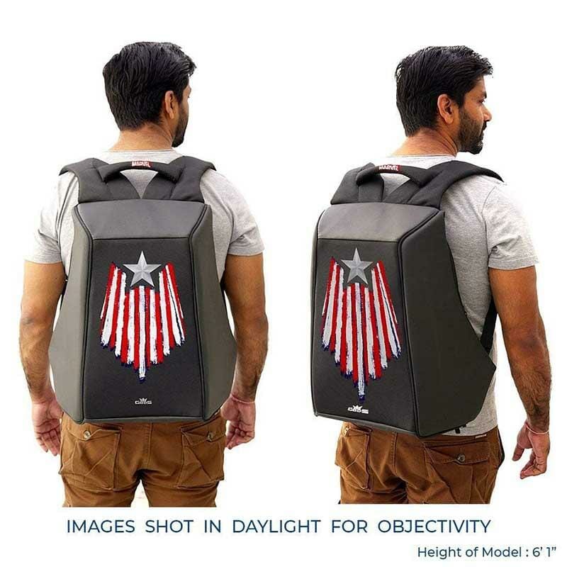 Marvel Avengers Exclusive Captain America Ghost Laptop backpack (15.6 inch laptops)
