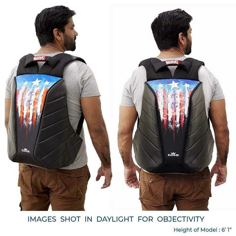 Marvel Avengers Exclusive Captain America Xator Laptop backpack (15.6 inch laptops)