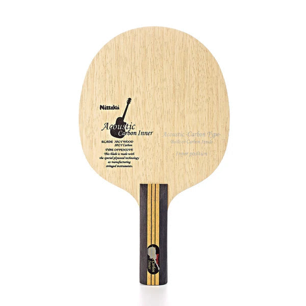 Nittaku Acoustic Carbon Table Tennis Blade | Kibi Sports Nittaku