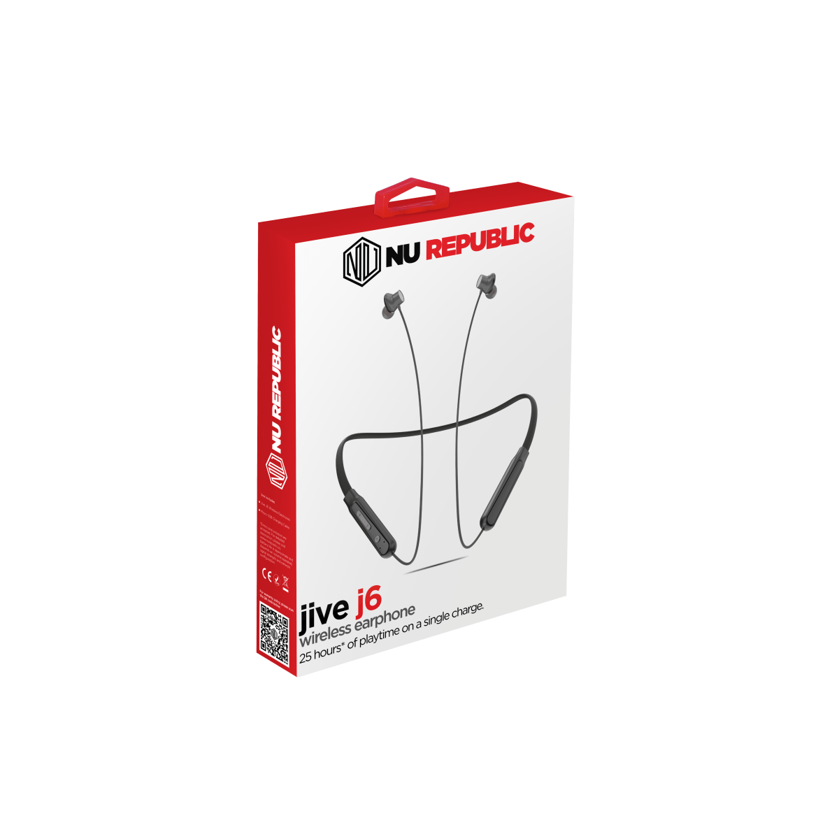 Nu Republic Jive J6 Wireless Neckband Headphones