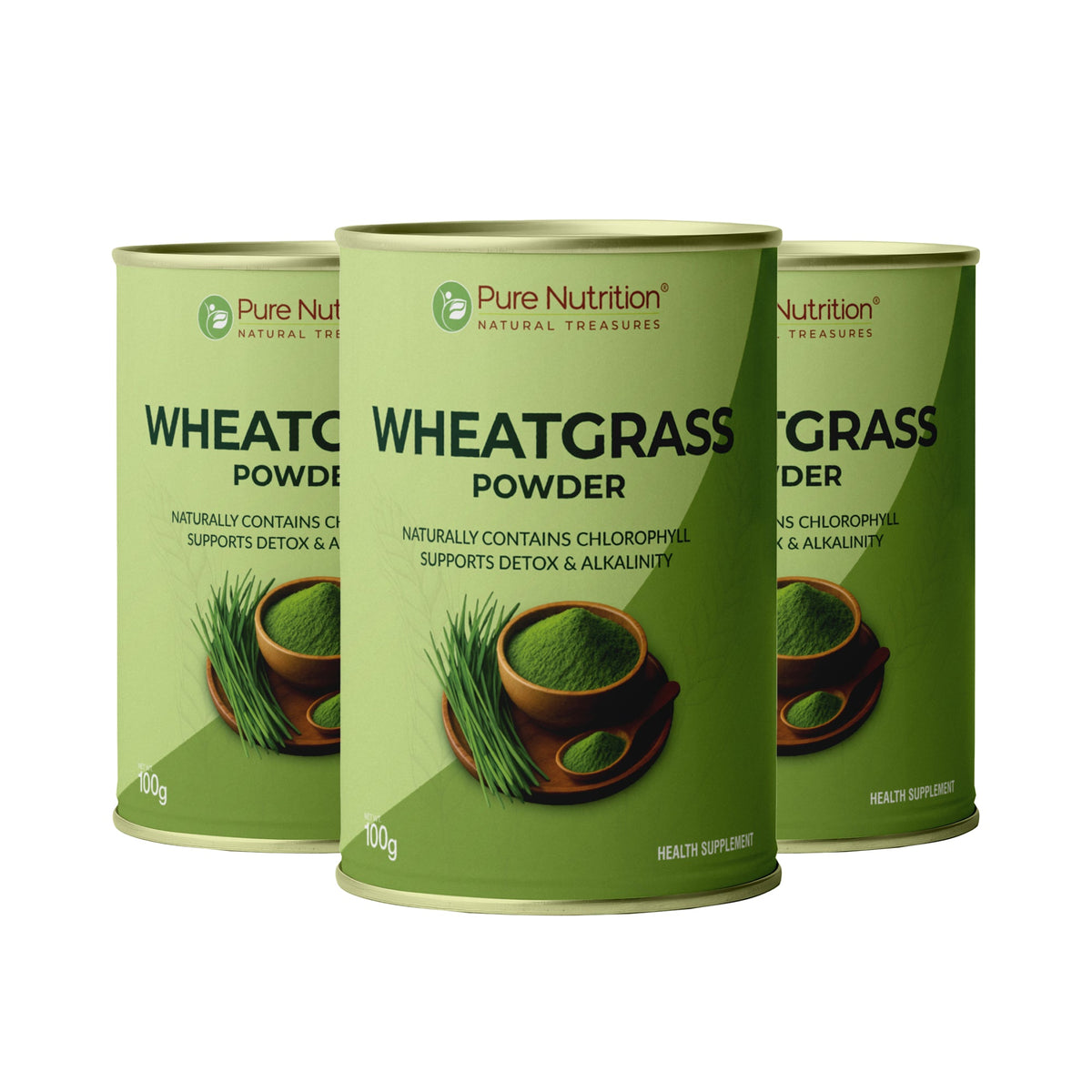 Wheatgrass Powder 100g | Detox, Alkalizing & Daily Energy Support