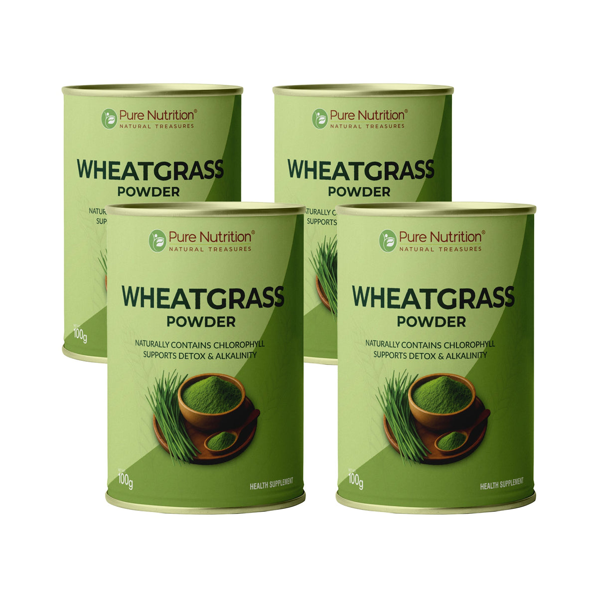 Wheatgrass Powder 100g | Detox, Alkalizing & Daily Energy Support