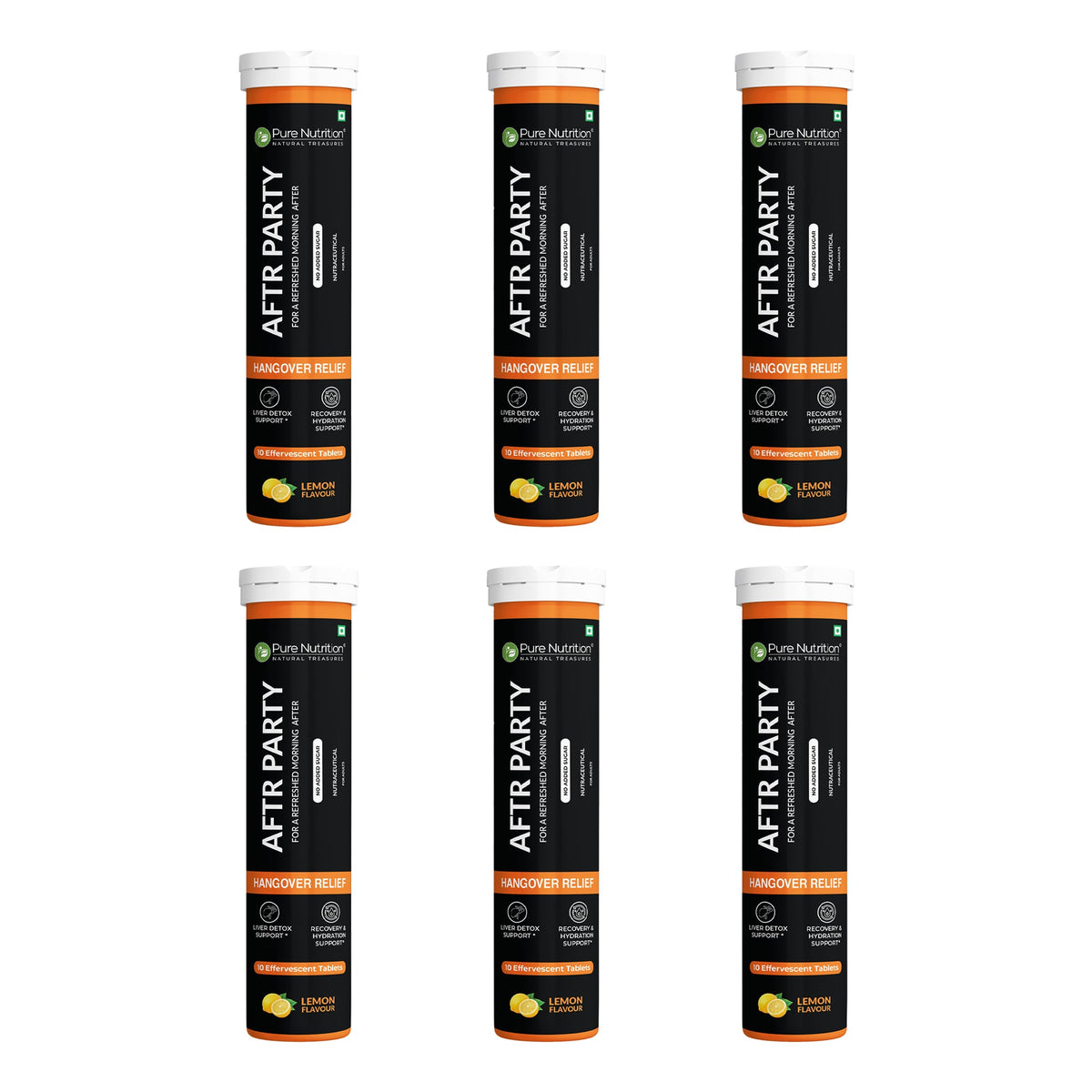 AFTR PARTY Effervescent Tablets Liver Support & Post-Celebration Recovery