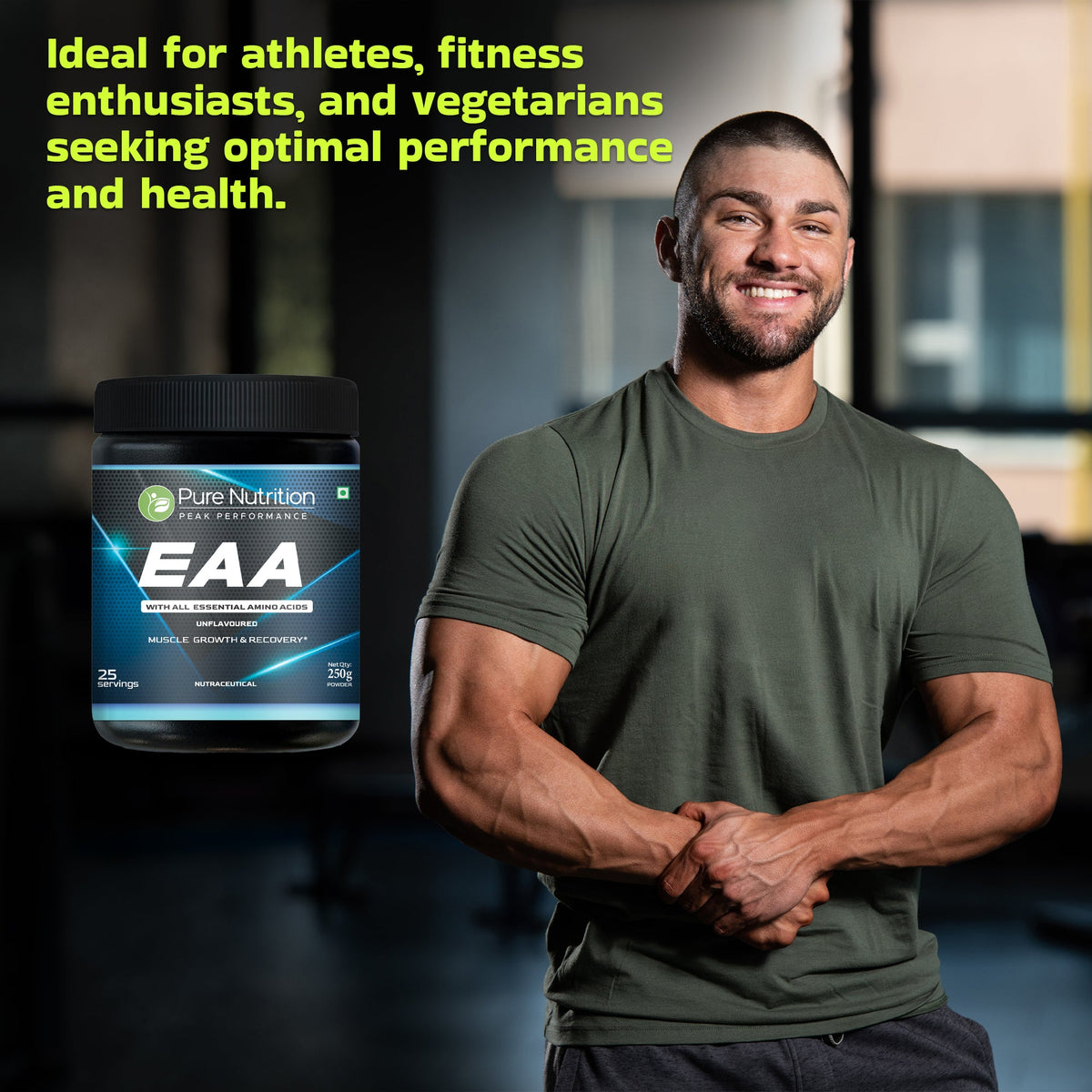 EAA Powder All 9 Essential Amino Acids | Unflavoured | Muscle Support