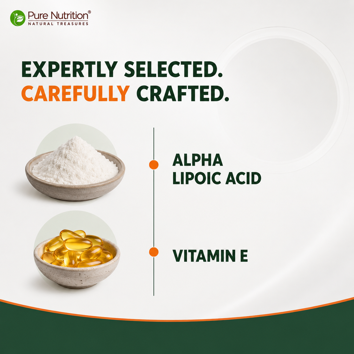 Alpha Lipoic Acid (ALA) 305mg Antioxidant & Nerve Health Support
