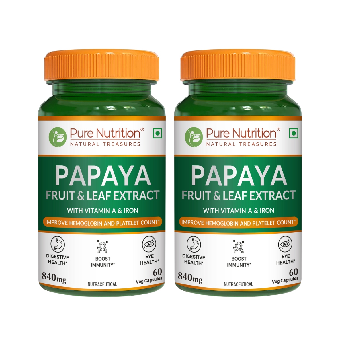 Papaya Leaf and Fruit Extract Tablets Boost Immunity & Platelet Count Naturally