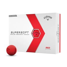 Callaway Supersoft Golf Balls - Red