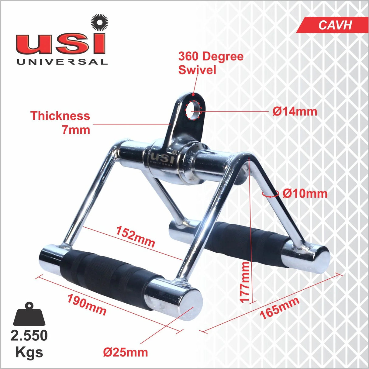 USI CAVH CABLE ATTACHMENT V HANDLE
