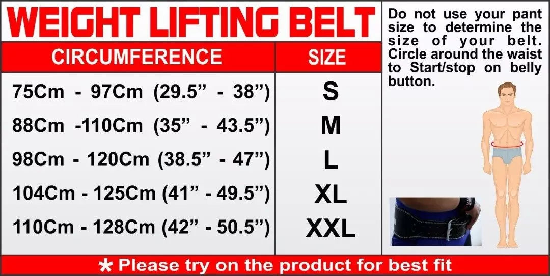 Nylon Velcro Weight Lifting Belt - 790NV USI | Kibi Sports