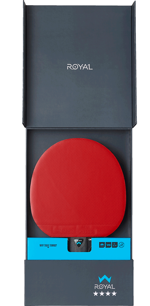 Cosco STIGA Royal Crystal Tennis Bat - Cosco Table Tennis Equipment