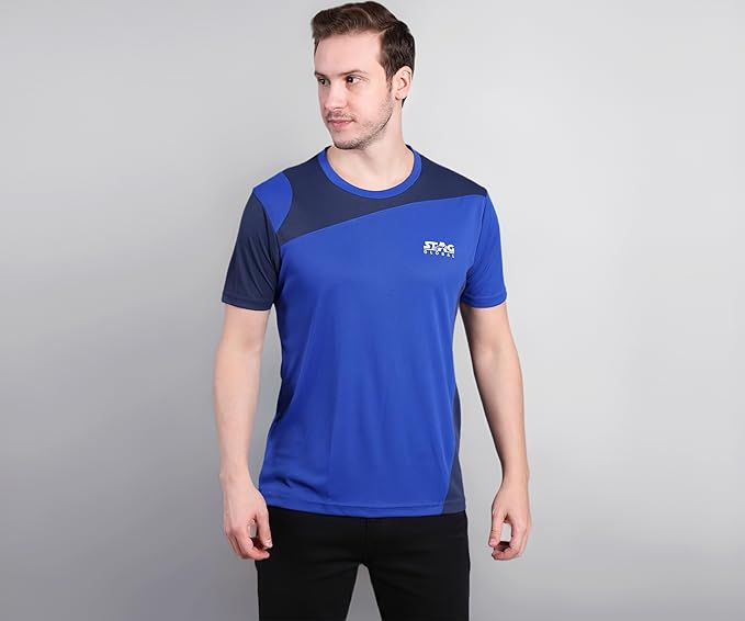 STAG GLOBAL Winger Men's Polo T-Shirt – 100% Polyster | Breathable and Comfortable Sportswear