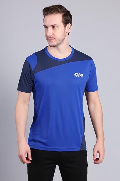 STAG GLOBAL Winger Men's Polo T-Shirt – 100% Polyster | Breathable and Comfortable Sportswear