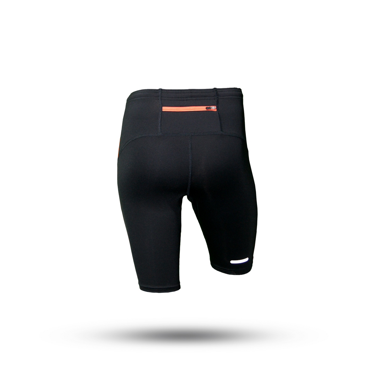 Mizuno Synthetic Women's Core Mid Tights (Black/Fiery Coral) (Model :J2GB525294)