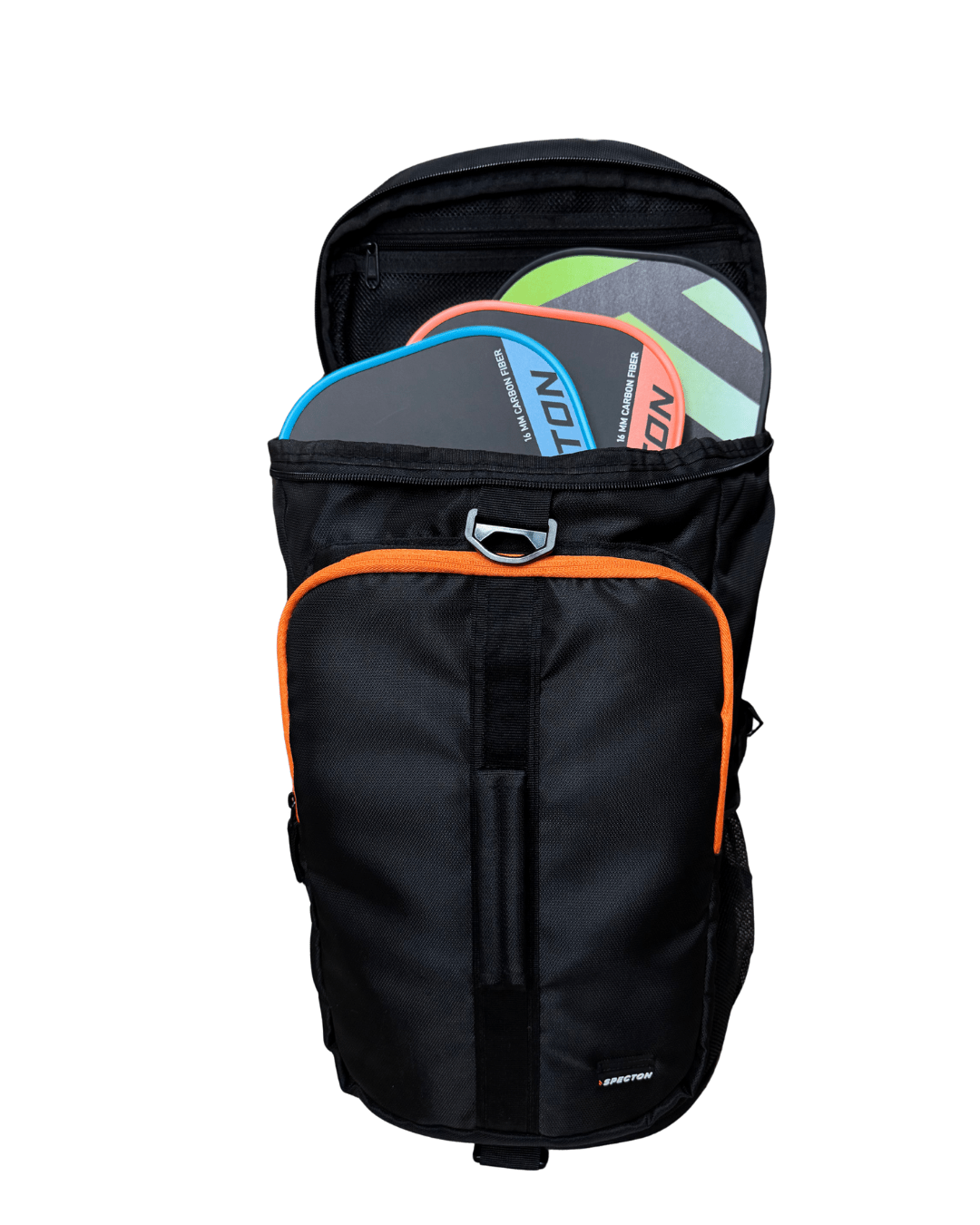 Specton Pickleball Bag – Black & Orange Durable Sports Backpack
