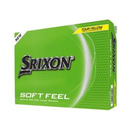Srixon Soft Feel Golf Balls - Yellow