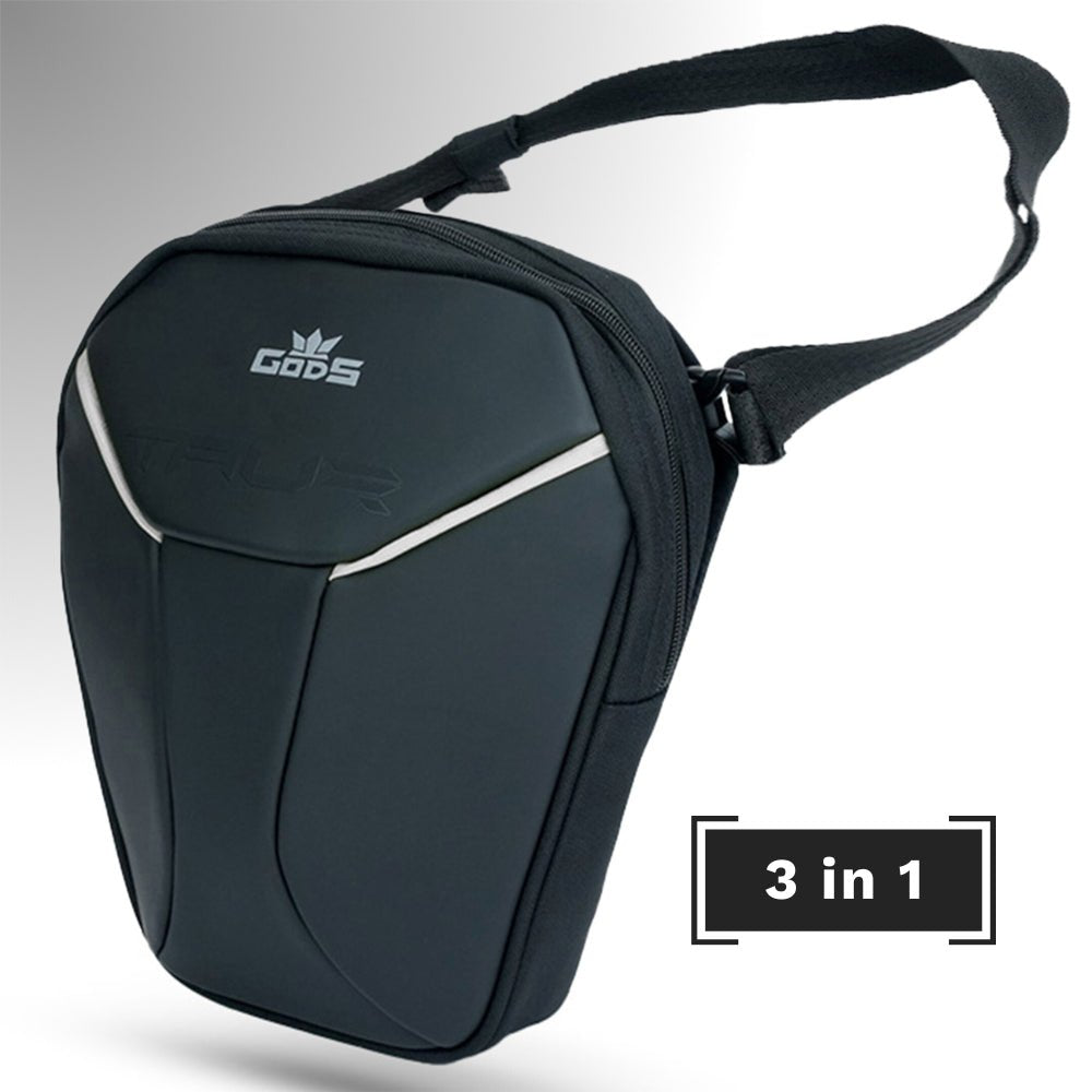 Taur 3-in-1 Reflective | Non-magnetic | Thigh Bag | Waist Bag | Sling Bag