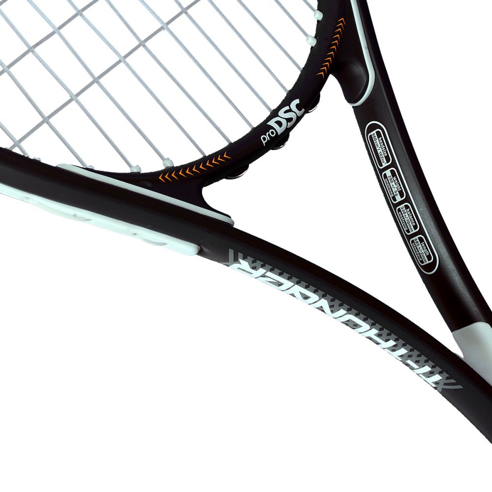 DSC TI. Thunder Tennis Racquet (Grey/Orange)