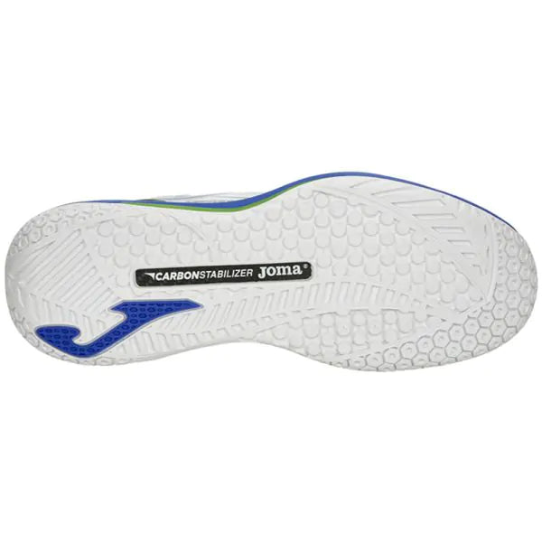 Joma Ace 2402 (White/Blue) Men's Tennis Shoes
