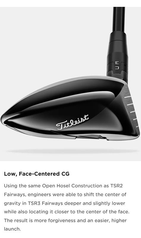 Titleist TSR3 Fairway Wood