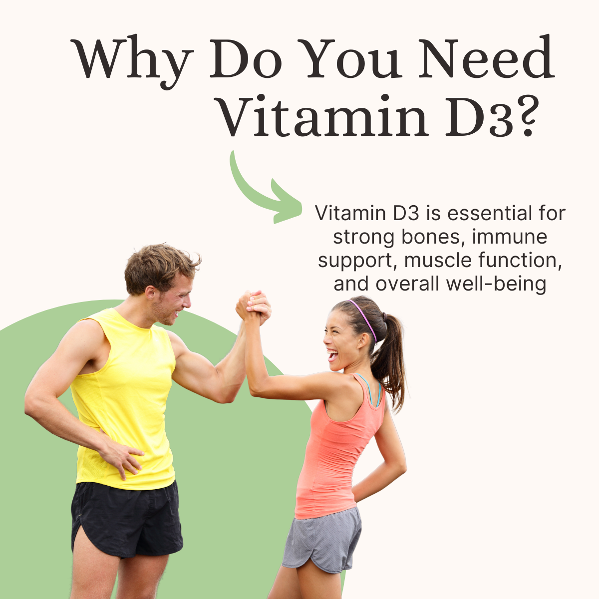 Vitamin D3 + K2 from Lichen Bone, Heart & Calcium Support | 60 Tablets