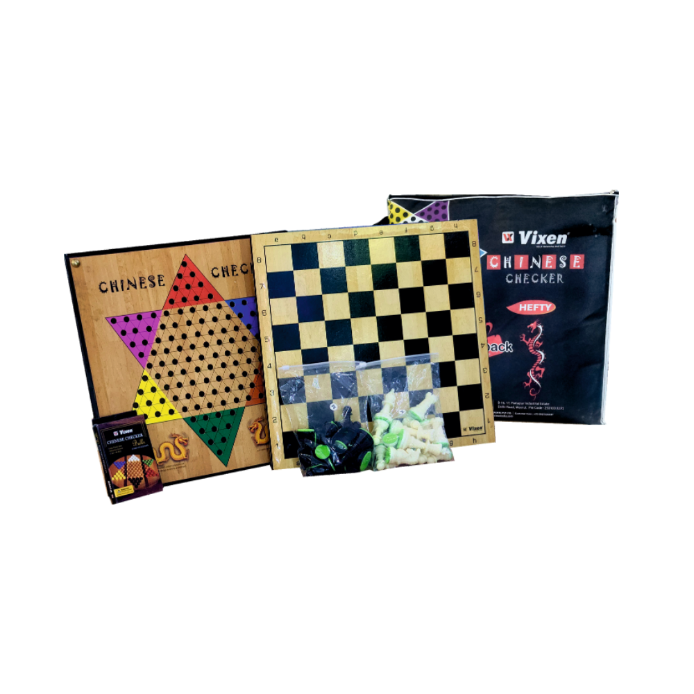 VIXEN CHESS / CHINESSE CHECKER MAGNETIC