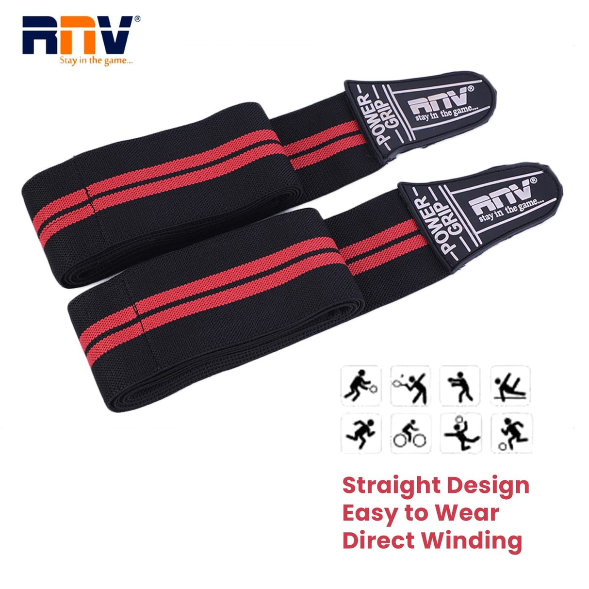 KW-10, KNEE WRAP (POWER GRIP)